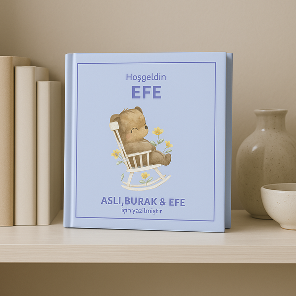 Celara Koleksiyonu – Pastel zarafet ve kişisel dokunuşun buluştuğu bebek anı kitapları.